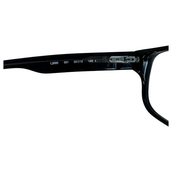 Lacoste 2660 Black Plastic Frame Glasses Eyeglasses Frames - Needs Lenses - Picture 3 of 5
